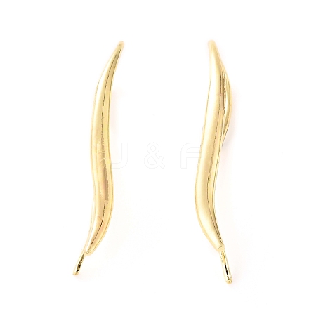 Alloy Dangle Earrings EJEW-F270-10G-1