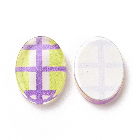 Transparent Acrylic Cabochons LS-TACR-G041-02D-1