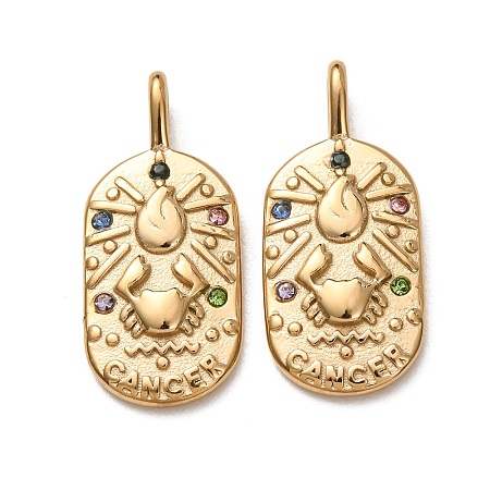 304 Stainless Steel Pendants STAS-C184-10G-12-1