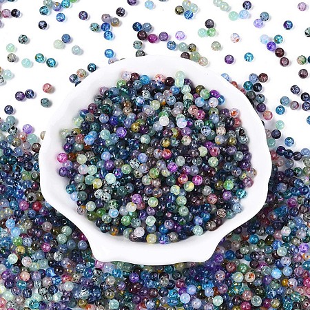 Baking Paint Glass Beads DGLA-T005-01A-01-1