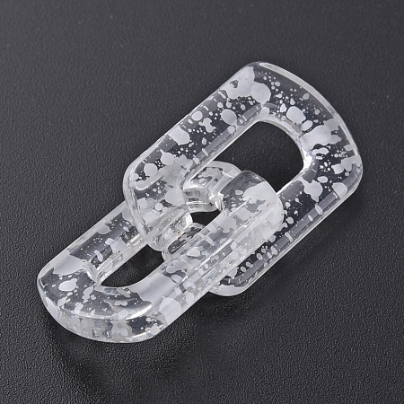 Transparent Acrylic Linking Rings OACR-N009-017A-15-1