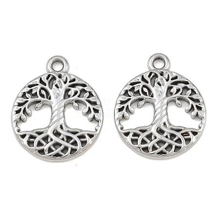 304 Stainless Steel Pendants SA-CBA1839-20P-1