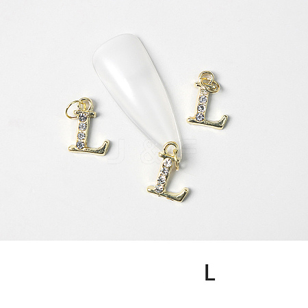 Alloy Rhinestone Cabochons MRMJ-T056-93G-L-1
