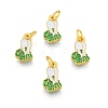 Alloy Enamel Charms PALLOY-P285-25MG-01-3