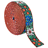 Ethnic Style Embroidery Polyester Ribbons OCOR-WH0079-56-1