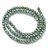 Electroplated Synthetic Non-magnetic Hematite Beads Strands G-C154-A01-01H-2
