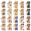 20Pcs 10 Colors Alloy Enamel Pendants ENAM-ME0001-22-1