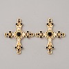 Alloy Rhinestone Chandelier Component Links FIND-WH0110-436-2