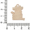 Christmas Alloy Enamel Pendants ENAM-I071-01KCG-01-3
