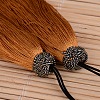 Nylon Tassel Big Pendant Decorations X-NWIR-I004-05-2