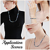 1Pc Polymer Clay with Alloy and Crystal Neck Strap for Eyeglasses AJEW-CN0005-04D-5