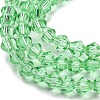 Transparent Glass Beads Strands EGLA-A039-T4mm-D24-3