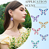 DIY Butterfly Wings Dangle Earring Making Sets DIY-TA0013-26-7