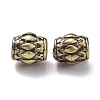 Tibetan Style Brass Beads KK-P214-09BAB-2
