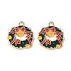 Alloy Enamel Pendants X-ENAM-I061-01KCG-25-1