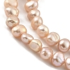 Natural Cultured Freshwater Pearl Beads Strands PEAR-A006-03F-X-4