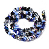 Electroplate Glass Beads Strands X-EGLA-N002-06F-2