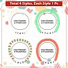 4Pcs Handmade Polymer Clay Heishi Bead Stretch Bracelet Sets BJEW-FS00030-3