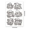 Custom Summer Theme PVC Plastic Clear Stamps DIY-WH0631-0039-6