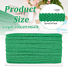 Polyester Centipede Lace Ribbons SRIB-WH0011-066B-2