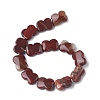 Natural Red Rainbow Jasper Beads Strands G-K359-D06-01-3