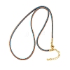 2.5MM Nylon Braided Cord Necklace Making FIND-G095-01G-13-1