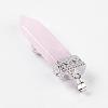 Natural Rose Quartz Big Pendants G-G718-A05-3