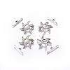 Tibetan Style Alloy Toggle Clasps LF5115Y-2