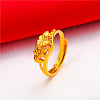 Alloy with Brass Finger Rings FS-WG26B4E-03-1
