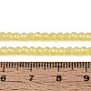 Imitation Jade Glass Beads Strands GLAA-T028-3mm-11J-2
