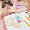 Poplar Wood Cabochon WOOD-NB0001-95-2