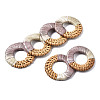 Handmade Reed Cane/Rattan Woven Linking Rings WOVE-S119-16A-2