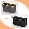 WADORN 2Pcs 2 Colors Purse Multifunctional Organizer Insert FIND-WR0010-69C-5