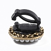 Alloy Shoe Buckle Clips FIND-WH0111-30-2