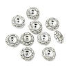 Brass Rhinestone Beads RB-TAC0001-01D-S-2