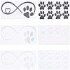 SUPERFINDINGS Waterproof PET Decoration Sticker DIY-FH0002-77-1