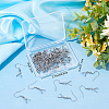 Beebeecraft 50Pcs 304 Stainless Steel Hooks STAS-BBC0001-49P-7