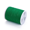 Round Waxed Polyester Cord YC-G006-01-1.0mm-18-2