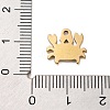 Ion Plating(IP) 201 Stainless Steel Charms X-STAS-A101-01A-02G-3