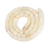 Natural White African Opal Beads Strands G-T141-85A-01-2
