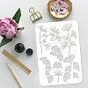 Plastic Drawing Painting Stencils Templates DIY-WH0396-395-3