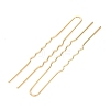 Brass Hair Fork Findings KK-H298-01A-4