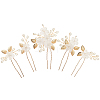 Acyrlic Hair Forks OHAR-WH20005-36G-7