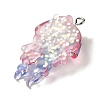 Ocean Theme Transparent Resin Pendants LS-RESI-P029-07P-B-2