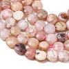 Natural Pink Opal Beads Strands GG-CBA9631-D01-01-3