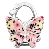 Glitter Butterfly Zinc Alloy Crystal Rhinestone Bag Hanger BAGH-F001-A20-1