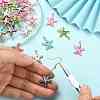 35Pcs 7 Colors Ocean Theme Alloy Enamel Connector Charms ENAM-CJ0003-72-4