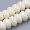 Handmade Porcelain Beads PORC-Q219-13x9-F25-1