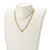 Brass Enamel Curb Chain Necklaces & Bracelets Jewelry Sets SJEW-JS01197-10