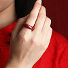 Cinnabar Finger Rings FS-WGB4F46-03-5